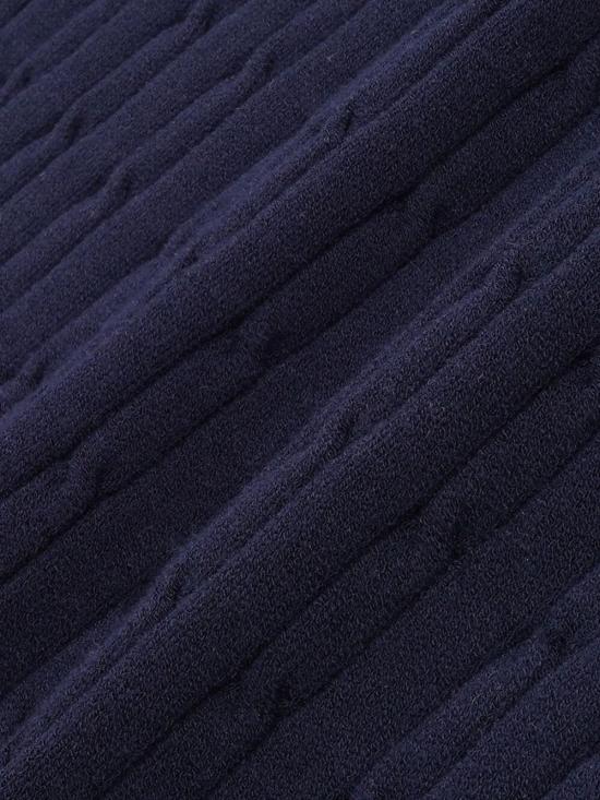 25FW 스포티앤리치 폴로 티셔츠 TO068621302BL107 DARK NAVY WHITE - SPORTY & RICH