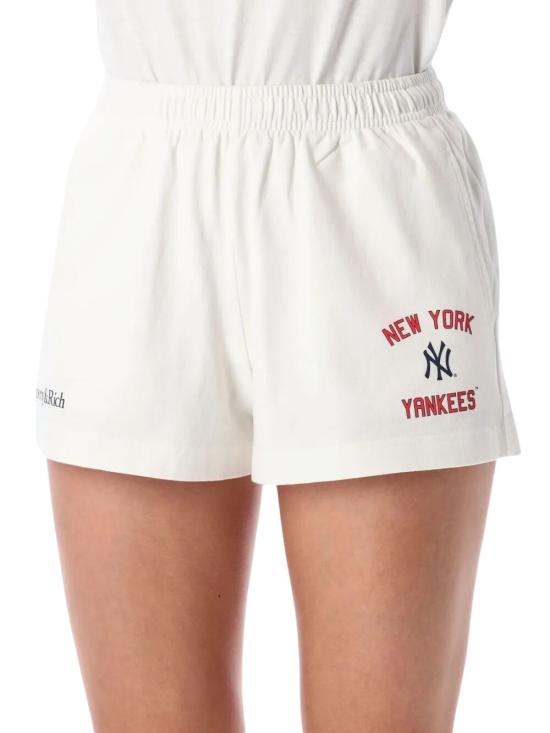 25FW 스포티앤리치 숏팬츠 SH037623632WH01 WHITE - SPORTY & RICH