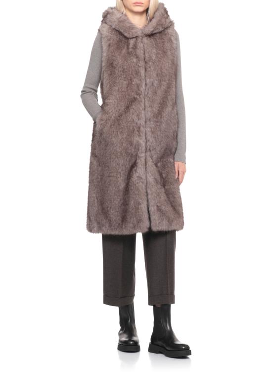 25FW 베타 코라디 베스트 706 ZIBE00047 Grey - BETTA CORRADI