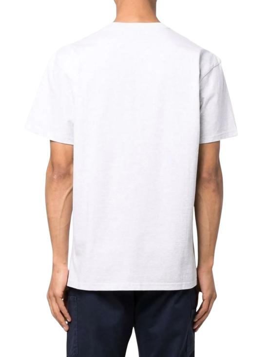 25FW 칼하트 반팔 티셔츠 I026391 00JXX ASH HEATHER GOLD - CARHARTT