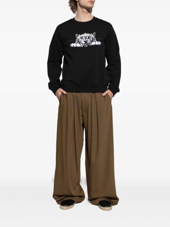 25FW 겐조 후드 티셔츠 FF65SW1504MF 99J BLACK - KENZO