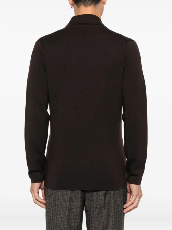 25FW 필리포 드 로렌티스 가디건 RJMLDPT WM14M 280 CHOCOLATE - FILIPPO DE LAURENTIIS