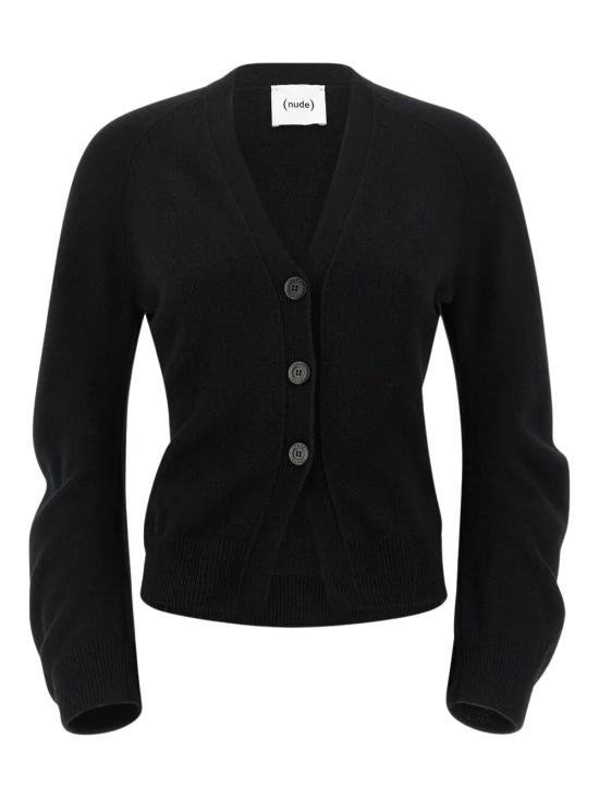 25FW 누드 가디건 1101W25537 09 BLACK