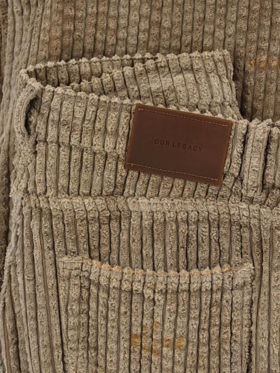 25FW 아워레가시 바스트 컷  팬츠 M4255VT TIRED TEDDY WASH Beige - OUR LEGACY