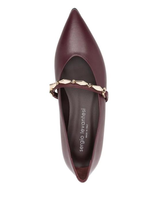 25FW 세르지오 레반테시 플랫 슈즈 VIRNA56 BAROLO - SERGIO LEVANTESI