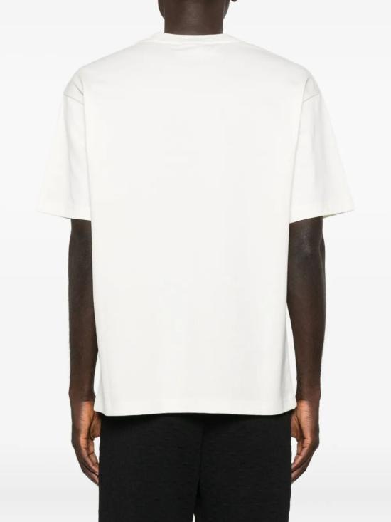 25FW 드롤드무슈 반팔 티셔츠 I TS279 CO195 OW OW OFF WHITE - DROLE DE MONSIEUR