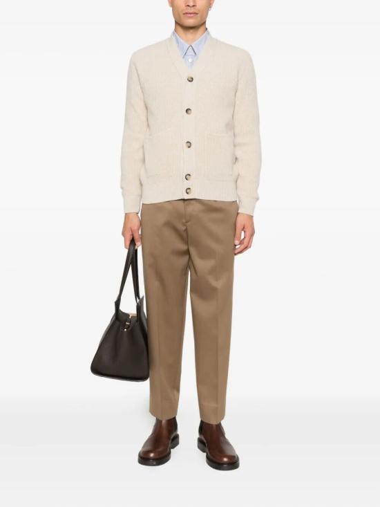 25FW 필리포 드 로렌티스 가디건 CB3MLT WC7P 931 LINEN - FILIPPO DE LAURENTIIS