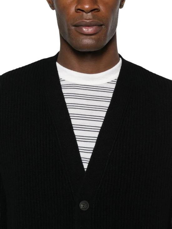 25FW 세인트바쓰 가디건 HERR004 00037I 00 BLACK - MC2 SAINT BARTH