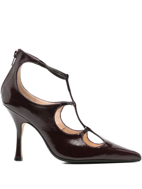 25FW 안나에프 힐/펌프스 1762 BORDEAUX