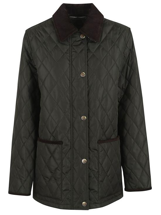 25FW 버버리 퀼팅 나일론 반 자켓 8113591 C2491 SHALE BRUSH IP CHECK