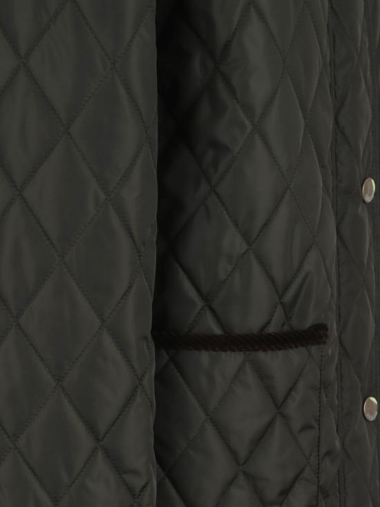 25FW 버버리 퀼팅 나일론 반 자켓 8113591 C2491 SHALE BRUSH IP CHECK - BURBERRY