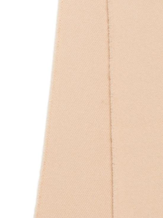 25FW 메종키츠네 울 프린지 스카프 PW06200WB0028 0335 TAN BEIGE - MAISON KITSUNE