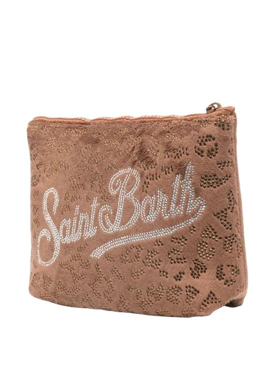 25FW 세인트바쓰 클러치/파우치 ALI0032 00274I LEOPARD 1918 STRASS - MC2 SAINT BARTH
