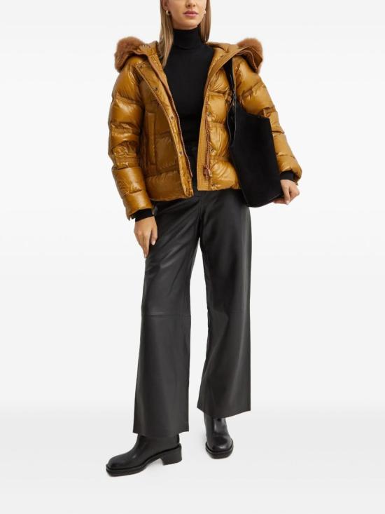 25FW 페트레이 TAKAN RP MID FUR 패딩  PED512301181752 826 Ochre - PEUTEREY