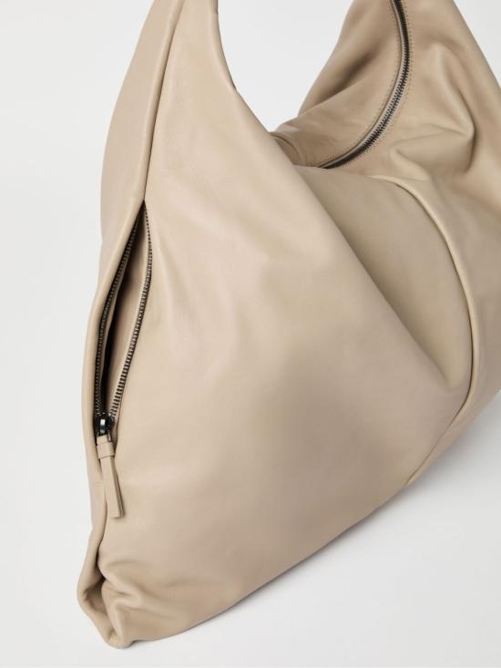 25FW 브루넬로 쿠치넬리 숄더백 MBFOD2664 C3251 Beige - BRUNELLO CUCINELLI