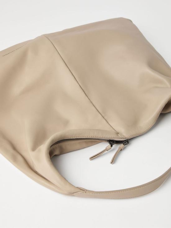 25FW 브루넬로 쿠치넬리 숄더백 MBFOD2664 C3251 Beige - BRUNELLO CUCINELLI