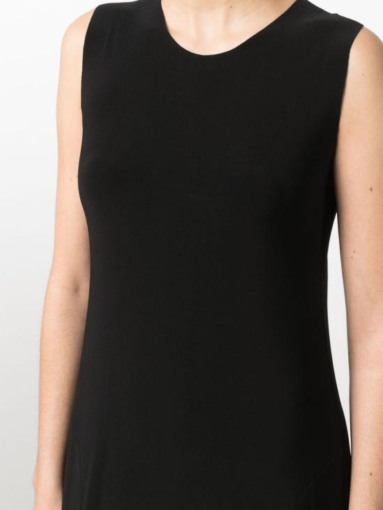 25FW 노마카말리 롱 원피스 KK1263PL015 001 Black - NORMA KAMALI