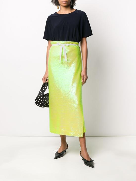 25FW 노마카말리 반팔 티셔츠 KK4266PL104 012 Blue - NORMA KAMALI