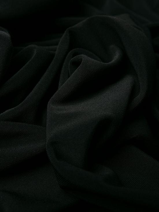 25FW 노마카말리 미디 스커트 KK329SPL014 001 Black - NORMA KAMALI