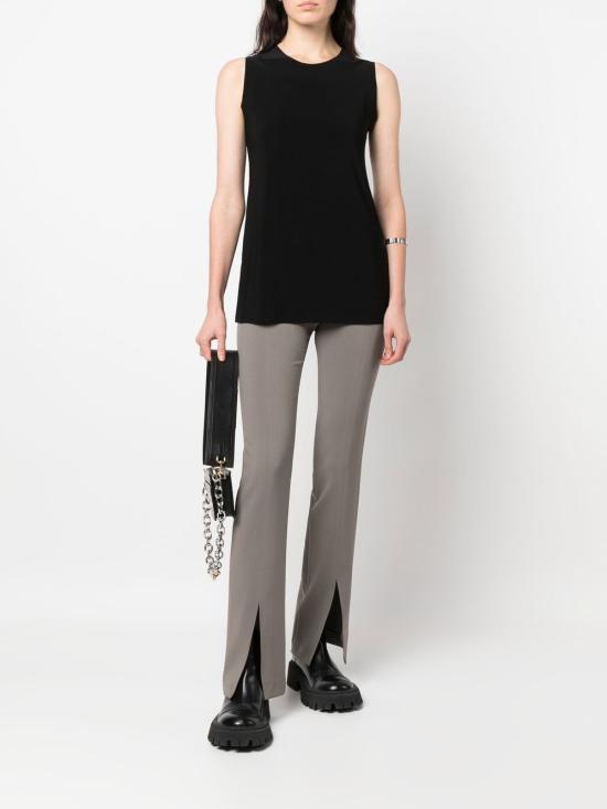 25FW 노마카말리 민소매 티셔츠 KK4266PL107 001 Black - NORMA KAMALI