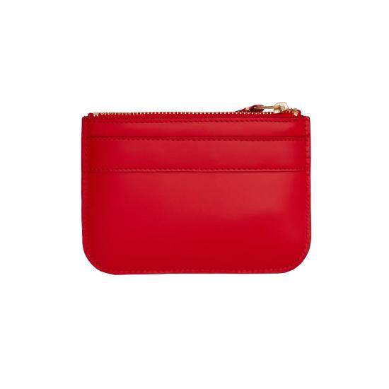 25FW 꼼데가르송 클래식 레더 라인 파우치 SA8100BB2 RED DOM - COMME DES GARCONS