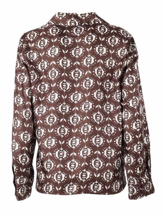 25FW 위켄드막스마라 블라우스 2525116061600 001 MARRONE 242162 BROWN - WEEKEND MAX MARA