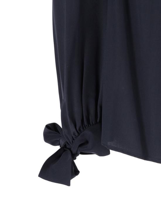 25FW 막스마라 스튜디오 블라우스 2526116011600 045 BLU 242246 BLUE - MAX MARA STUDIO