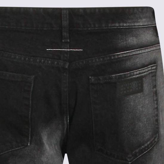 25FW MM6 메종마르지엘라 숏팬츠 SH2LA0037S30743971 Black - MM6 MAISON MARGIELA