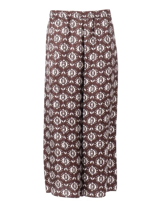 25FW 위켄드막스마라 숏팬츠 2525136071600 001 MARRONE 242167 BROWN