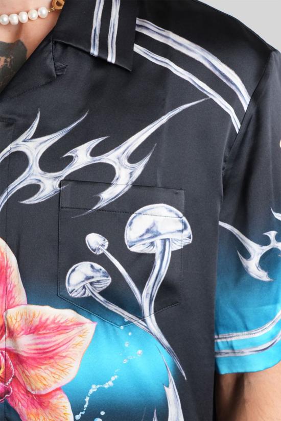 25FW 카사블랑카 긴팔 셔츠 425783 M AW25 SH 003 Black - CASABLANCA