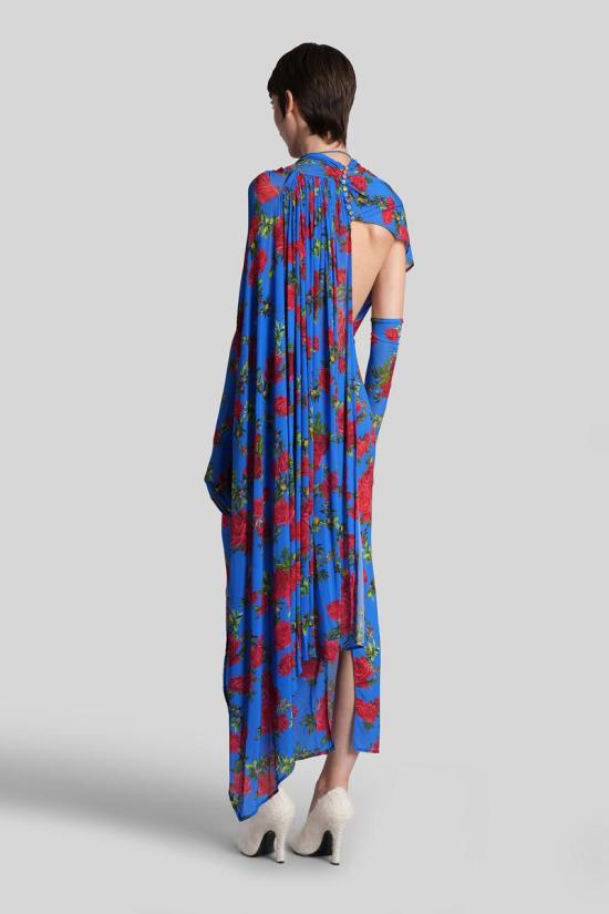 25FW 마그다뷰트림 롱 원피스 428588 267925 BLUE - MAGDA BUTRYM