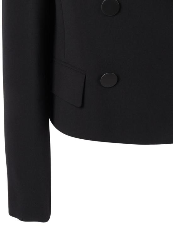 25FW 막스마라 스튜디오 코트 2526046061600 001 NERO 242239 Black - MAX MARA STUDIO