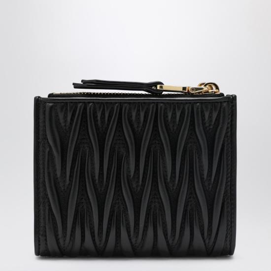 25FW 미우미우 지갑 5ML024AFPP Black - MIU MIU