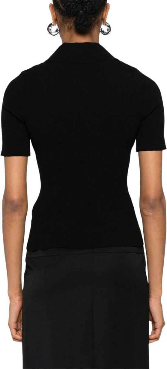 25FW 쿠레쥬 반팔 티셔츠 VESMPO029FI00019999 BLACK - COURREGES