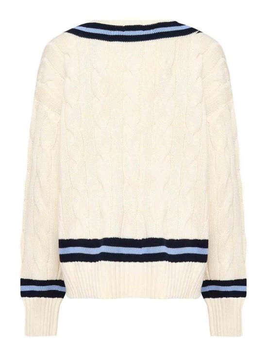  폴로 랄프로렌 긴팔 티셔츠 211891676001 Cream - POLO RALPH LAUREN