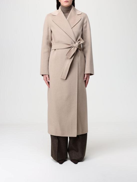 25FW 에스막스마라 PAOLA 파올라 울 캐시미어 벨트 코트 2529016083600 002 Beige