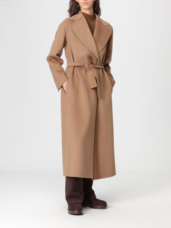 25FW 에스막스마라 PAOLA 파올라 울 캐시미어 벨트 코트 2529016083600 003 Camel - 'S MAX MARA