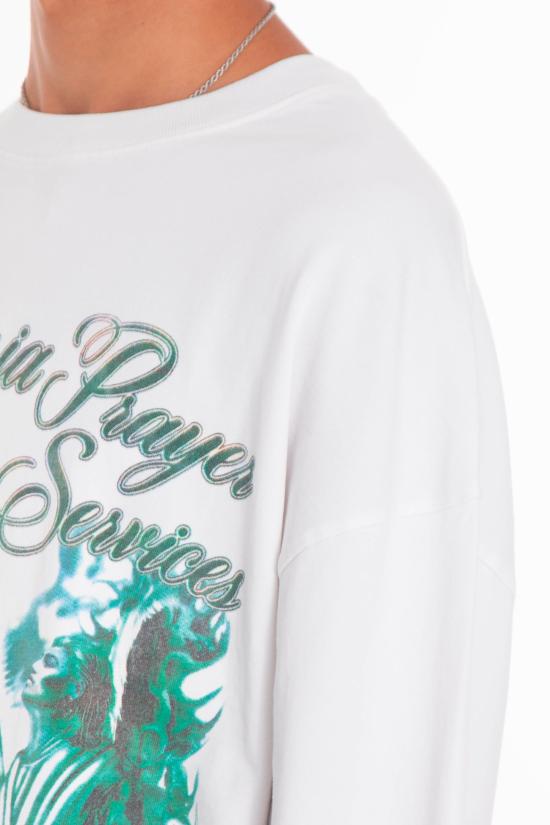 25FW 윌리 차바리아 반팔 티셔츠 WCJSY0133 000 White - WILLY CHAVARRIA