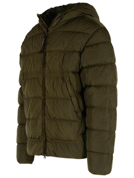 25FW 씨피 컴퍼니 크롬-R 고글 다운 자켓 19CMOW011A005904G683 IVY GREEN DOM - C.P. COMPANY