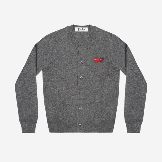 25FW 꼼데가르송 가디건 AXN0570513 GREY DOM