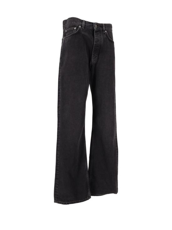 25FW 오프화이트 스트레이트 팬츠 OMYA18WF25DEN001 1310 VINTAGE BLACK BLACK - OFF WHITE