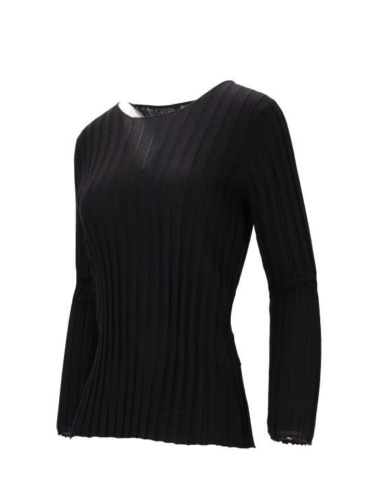 25FW 라 로즈 스웨터 LARDGIRCS 30060 NERO - LA ROSE