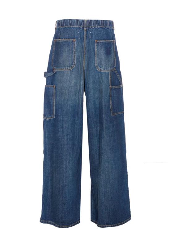 25FW 마르지엘라 스티치 와이드 워크웨어 진 S29KA0390M30037 961 BLUE WASH - MAISON MARGIELA