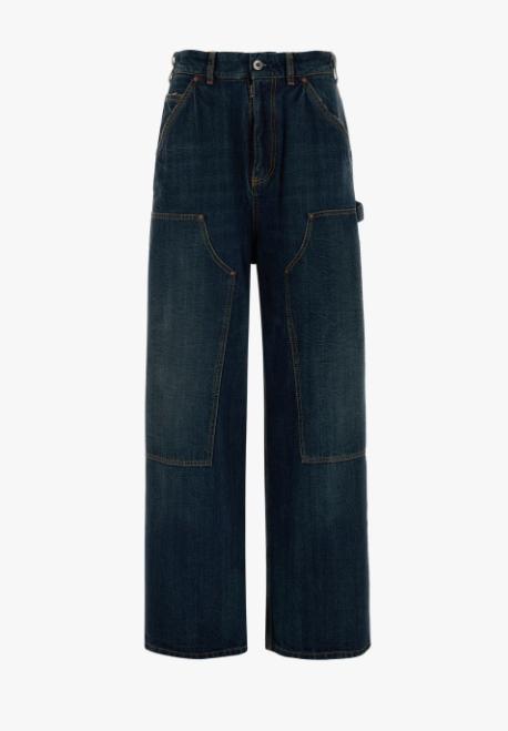 25FW 마르지엘라 스티치 와이드 워크웨어 진 S29KA0390M30037 961 BLUE WASH