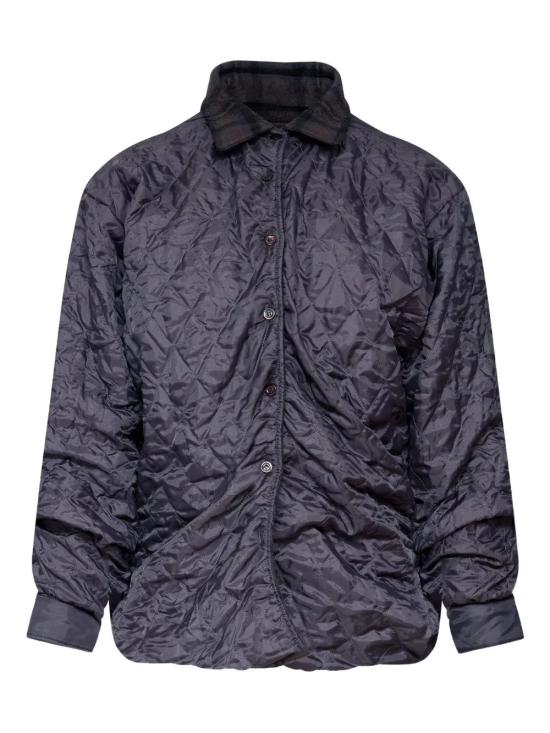 25FW 마르지엘라 미디 스커트 S51DT0024MTN117 860 ANTHRACITE BROWN CHECK - MAISON MARGIELA