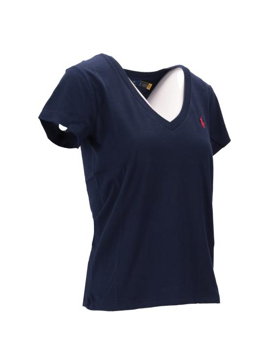 25FW 랄프 로렌 반팔 티셔츠 211902403002 CRUISE NAVY - RALPH LAUREN