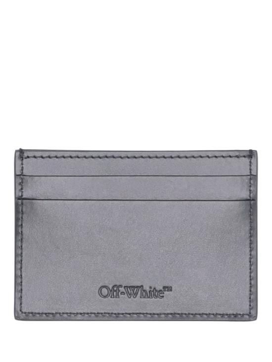 25FW 오프화이트 남성지갑 OMND089C99LEA001 1001 BLACK WHITE - OFF WHITE