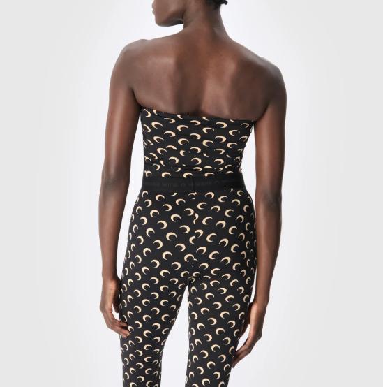 25FW 마린세르 반팔 티셔츠 WTS011ACJER0001 IT99 INVERSE TAN - MARINE SERRE