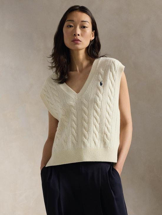 25FW 랄프 로렌 스웨터 211949994002 CREAM