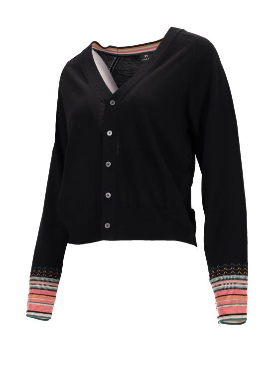 25FW 폴 스미스 가디건 W2R578NT31327 79 BLACK - PAUL SMITH